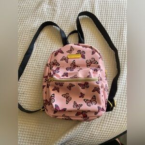 Jessica Simpson Pink Butterfly Backpack